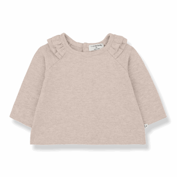 1 + In The Family Girlie T-Shirt "Brigitte", nude