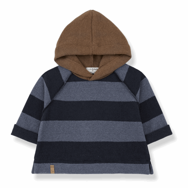 1 + In The Family Kapuzenpullover "Jakob", denim