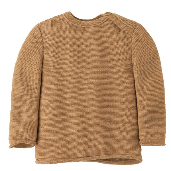 baby pulli caramel wolle