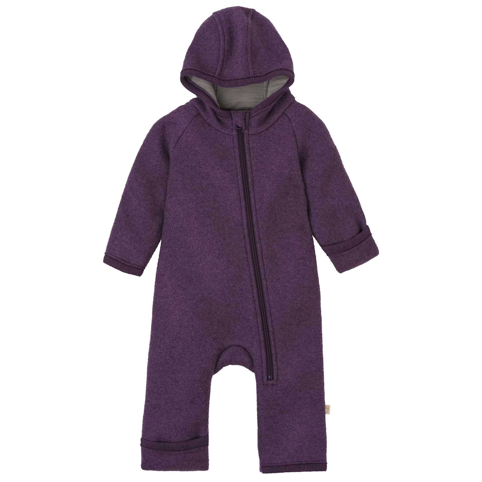 Woll overall aubergine