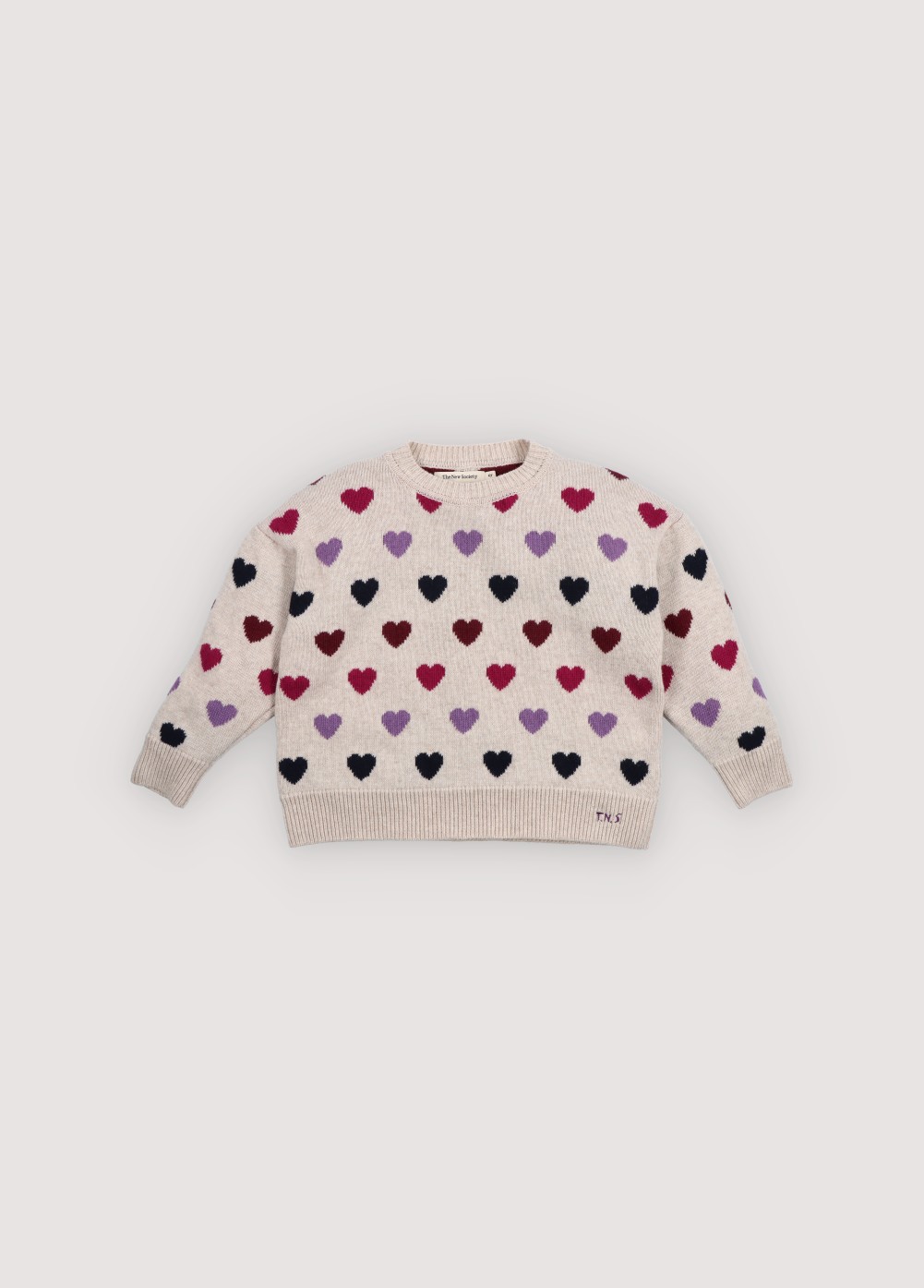 Strickpullover Herzchen