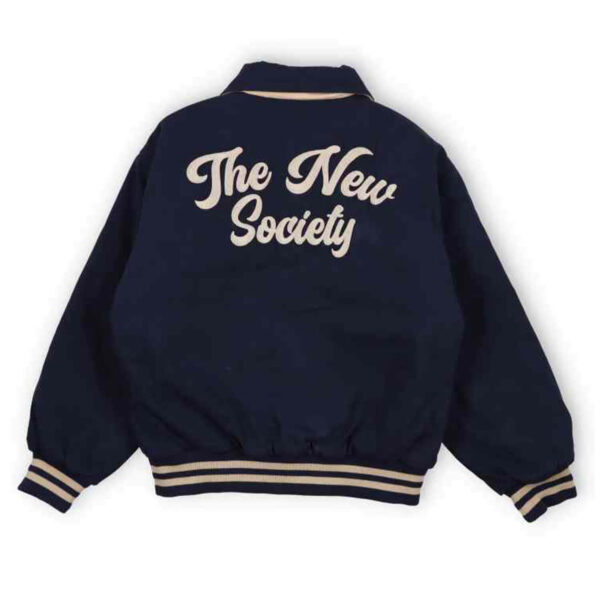 The New Society Enyo Bomber Jacke Navy – Bild 2