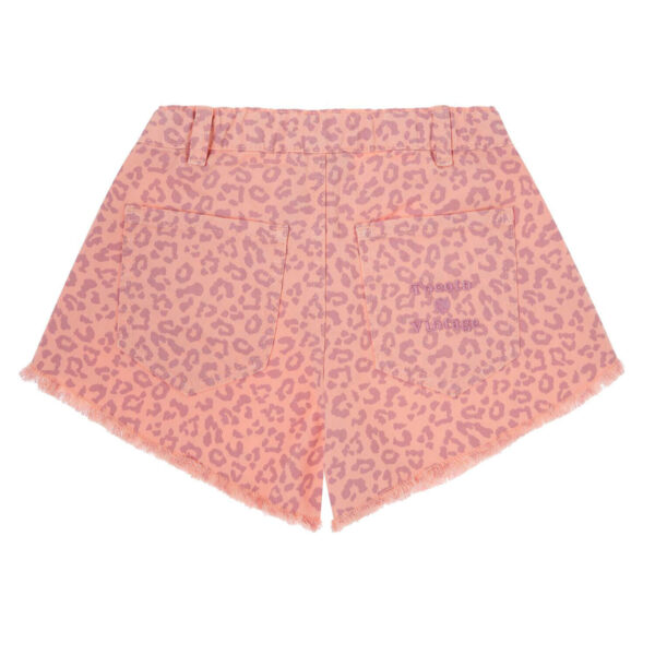Tocoto Vintage Leopard Shorts "Coral" – Bild 3