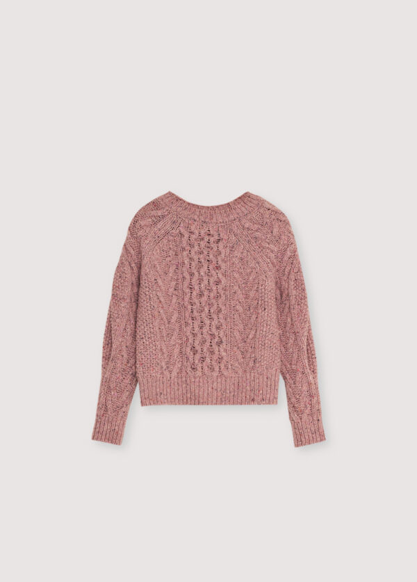 Strickpulli rosa