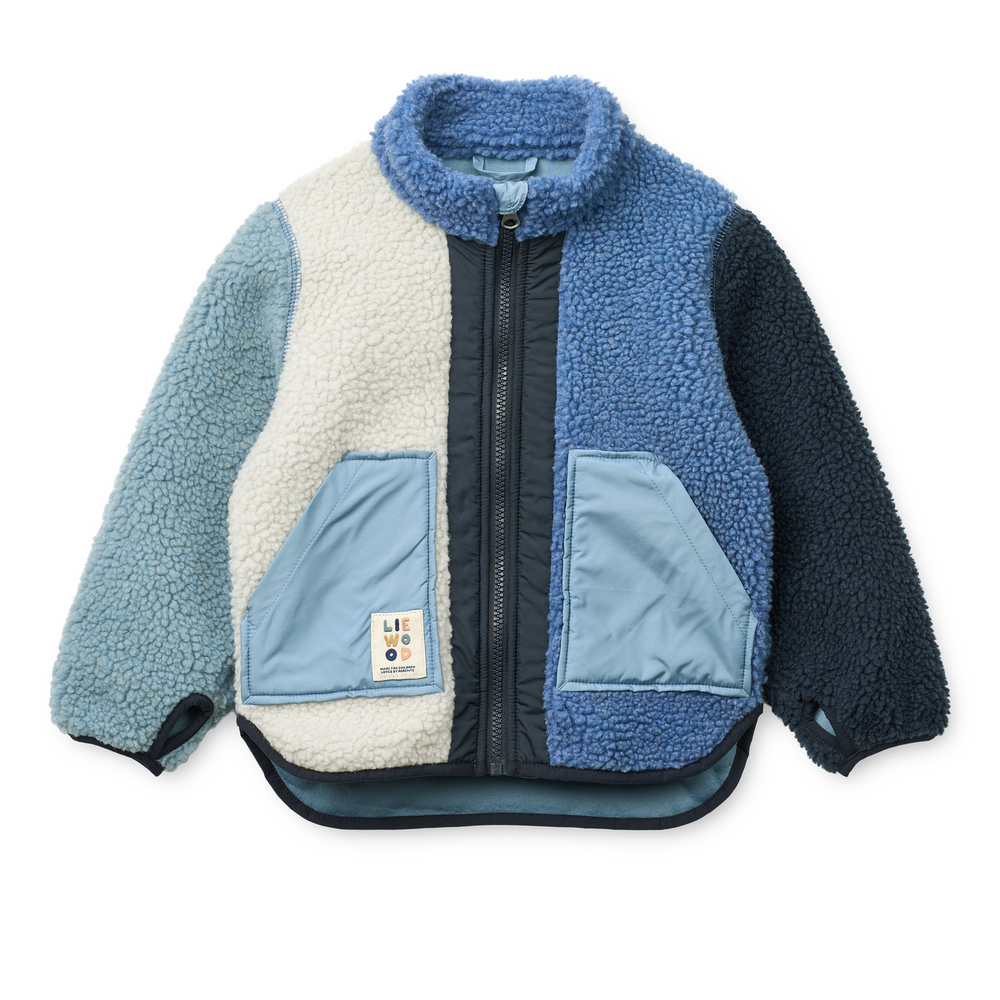 Fleecejacke blau