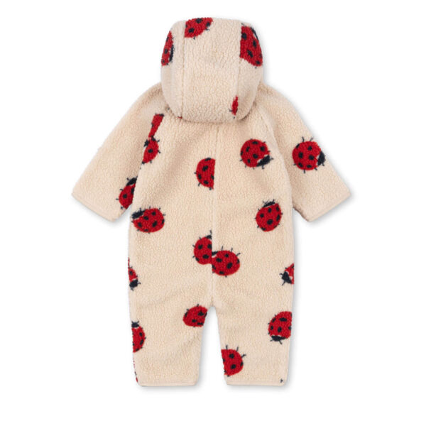 KONGES SLØJD Jody Teddy Onesie "Ladybug Sand" – Bild 3