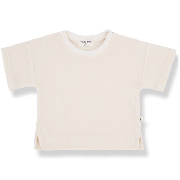1 + In The Family T-Shirt "Pietro", off white