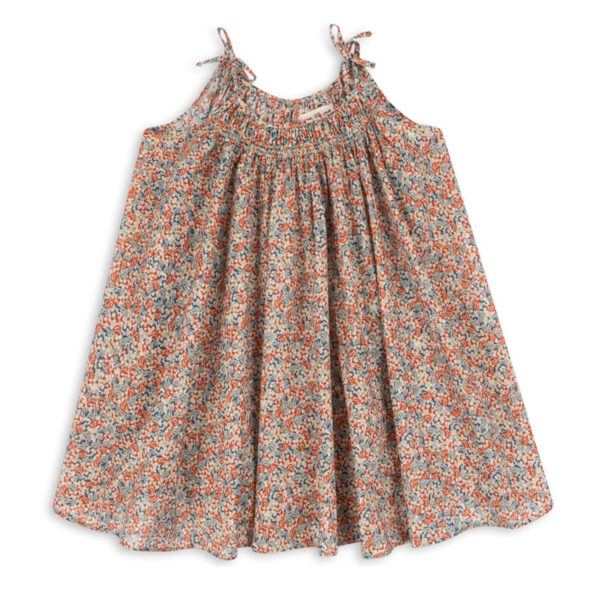 Trägerkleid mit Blumen