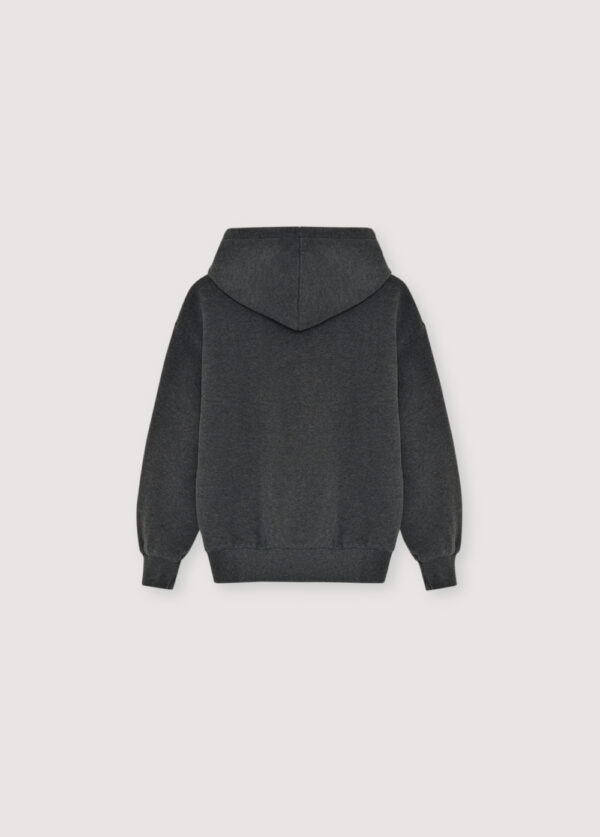 The New Society TNS Logo Kapuzenpullover "Galactic Grey" – Bild 2