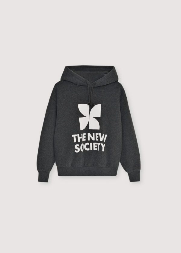 Grauer Hoodie
