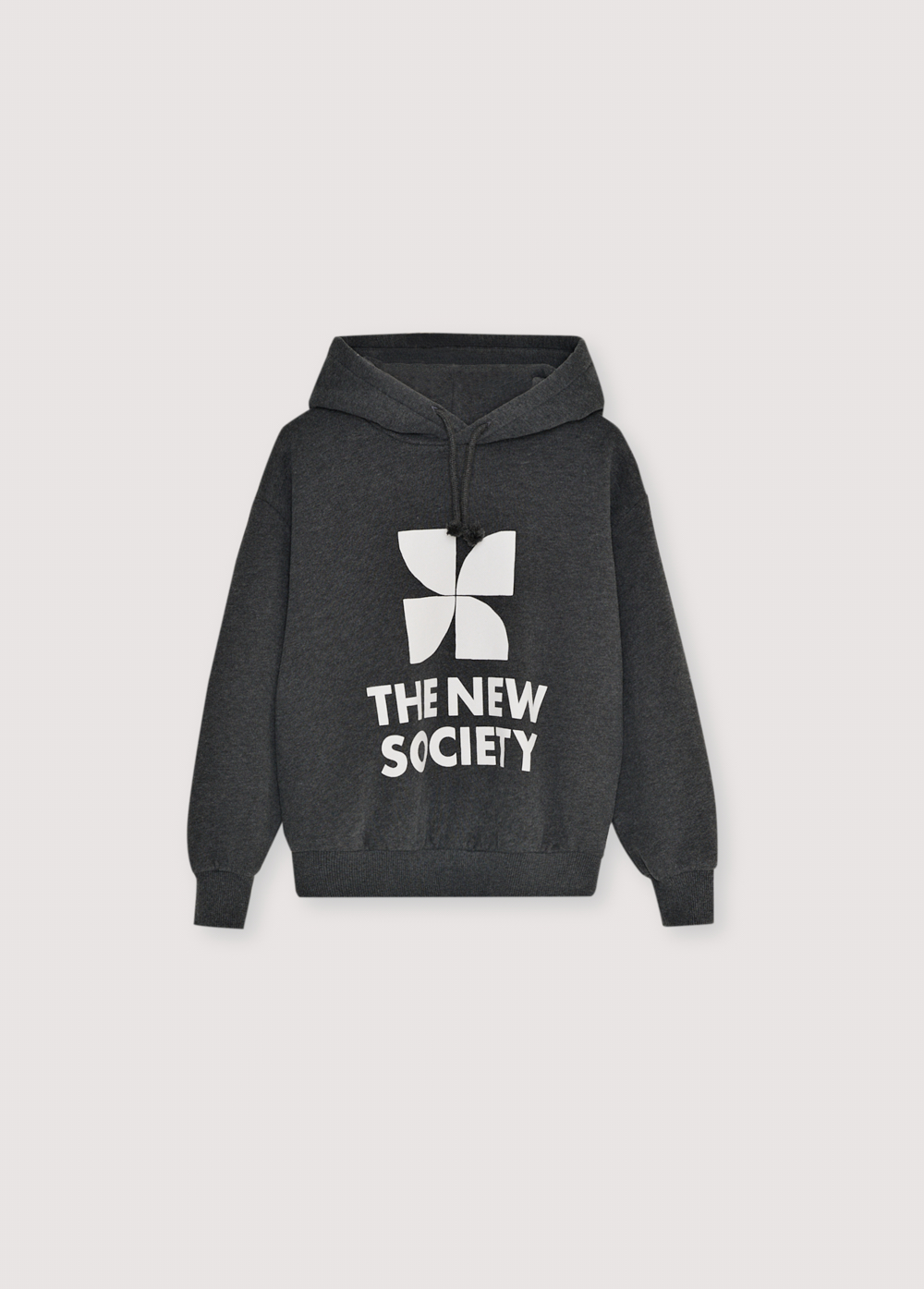 Grauer Hoodie