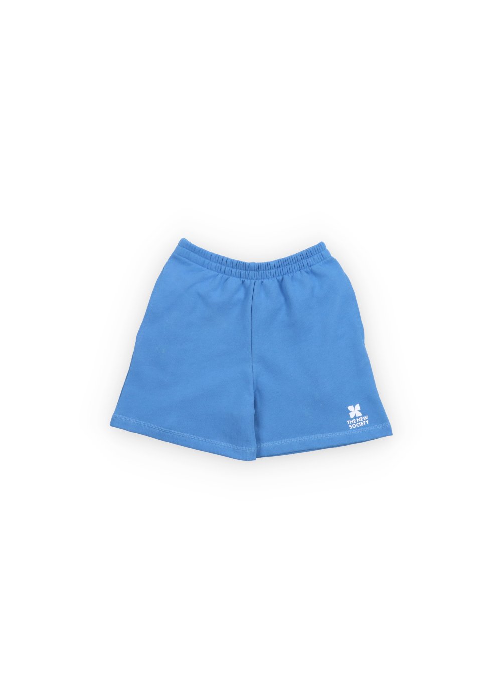 Short Baumwolle blau