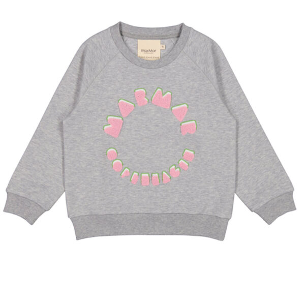MAR MAR COPENHAGEN Theos Jersey Sweater "Pink logo"