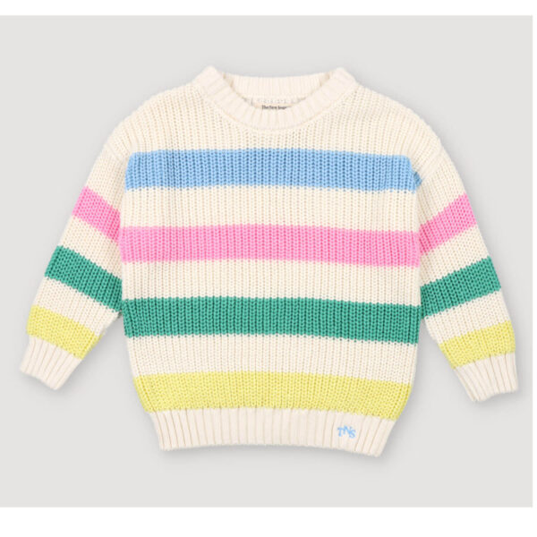 The New Society Leto Strickpullover Multicolor