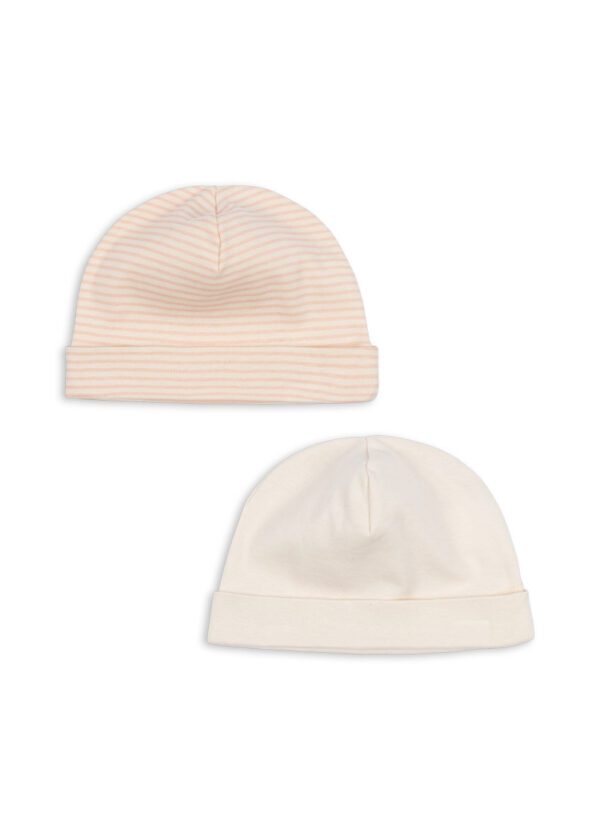 Fanga Fontana Fio Streifen Beanie 2er Set "Blush Mix" – Bild 3