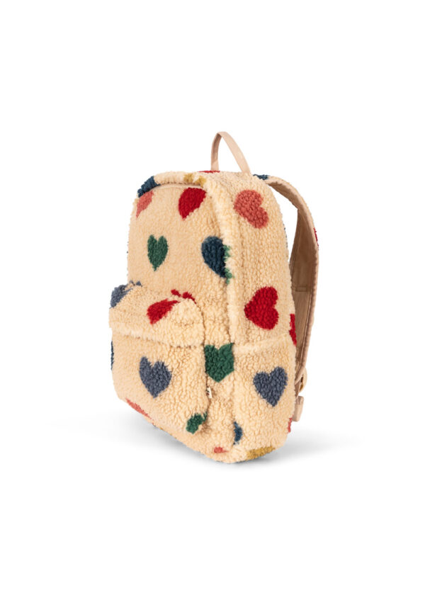 KONGES SLØJD Jody Teddy Rucksack "Multi Hearts" – Bild 5