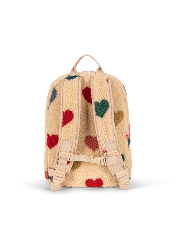 KONGES SLØJD Jody Teddy Rucksack "Multi Hearts" – Bild 4