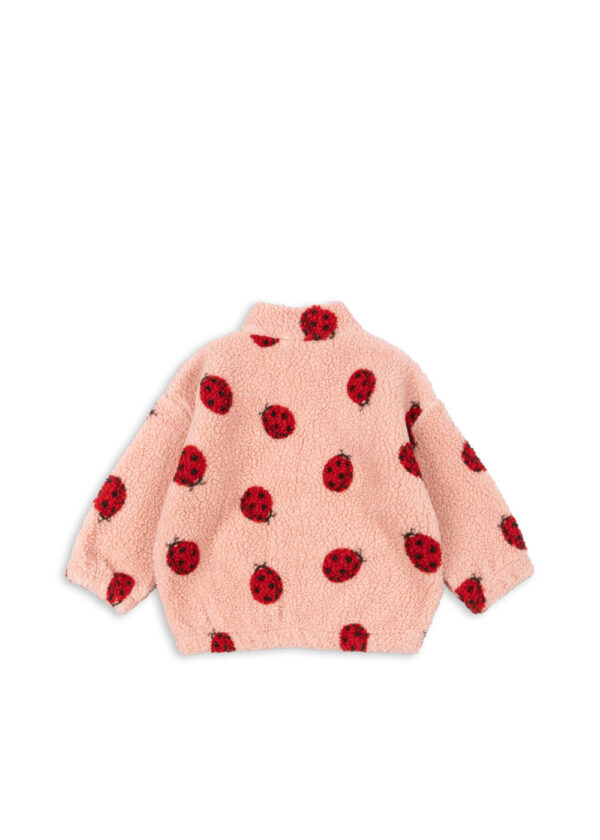 KONGES SLØJD Jody Teddy Jacke "Marienkäfer" – Bild 4