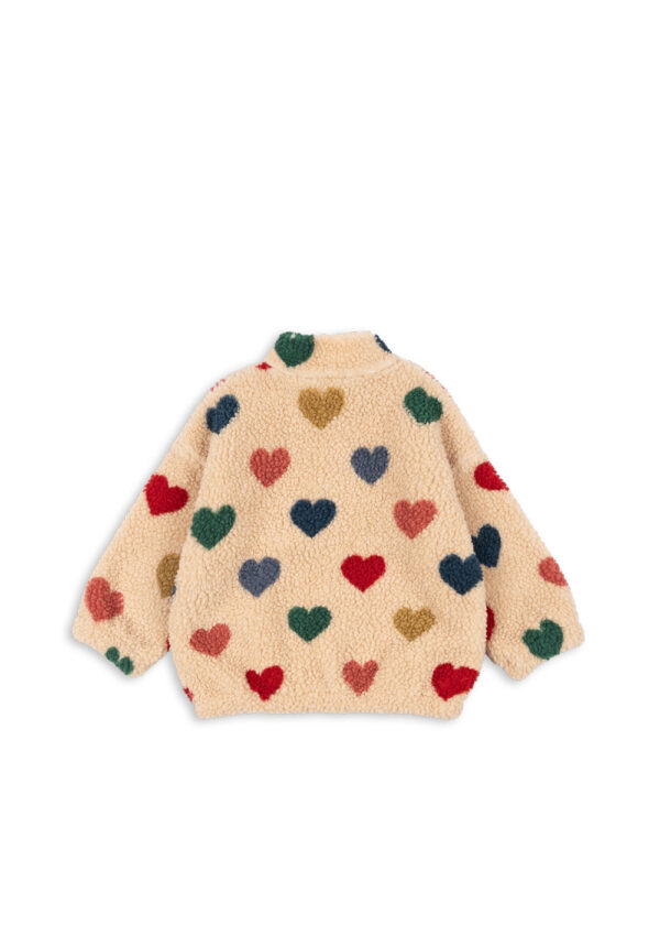 KONGES SLØJD Jody Teddy Jacke "Herzchen" – Bild 3