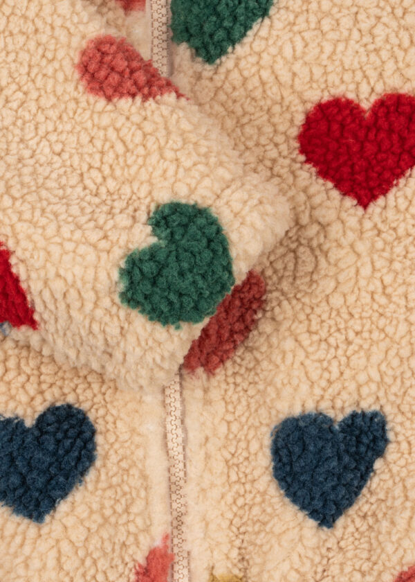 KONGES SLØJD Jody Teddy Jacke "Herzchen" – Bild 4