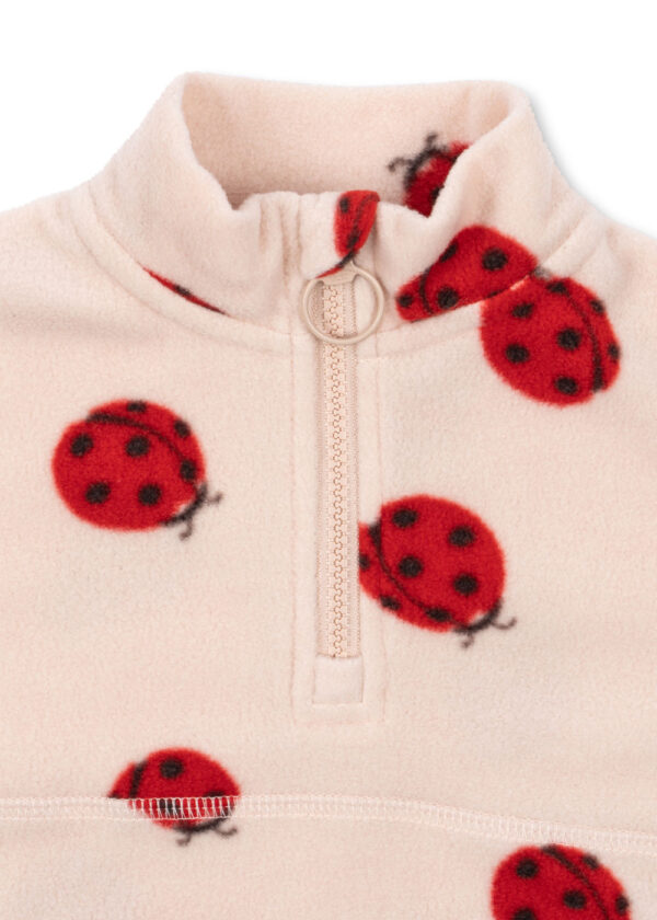 KONGES SLØJD Tavi Fleece Sweatshirt "Marienkäfer" – Bild 4