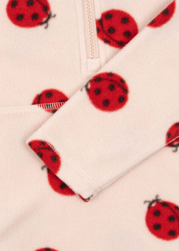 KONGES SLØJD Tavi Fleece Sweatshirt "Marienkäfer" – Bild 3