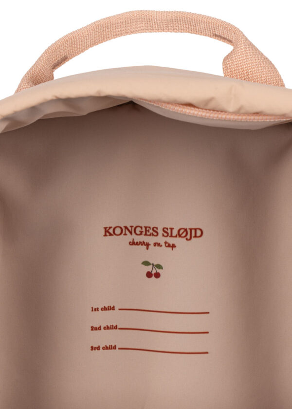 KONGES SLØJD Juno Rucksack mit Pailletten Midi "Herzchen" – Bild 3