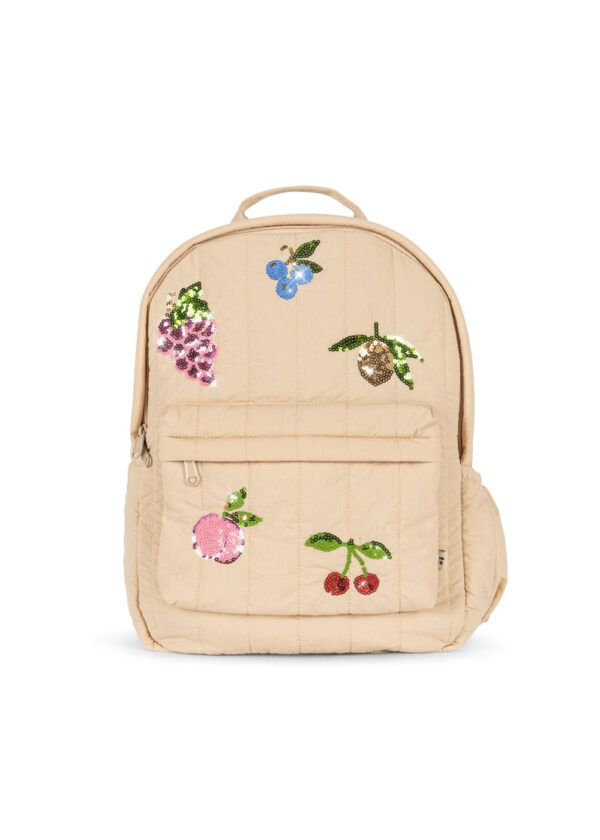 KONGES SLØJD Juno Rucksack mit Pailletten Midi "Frappe"