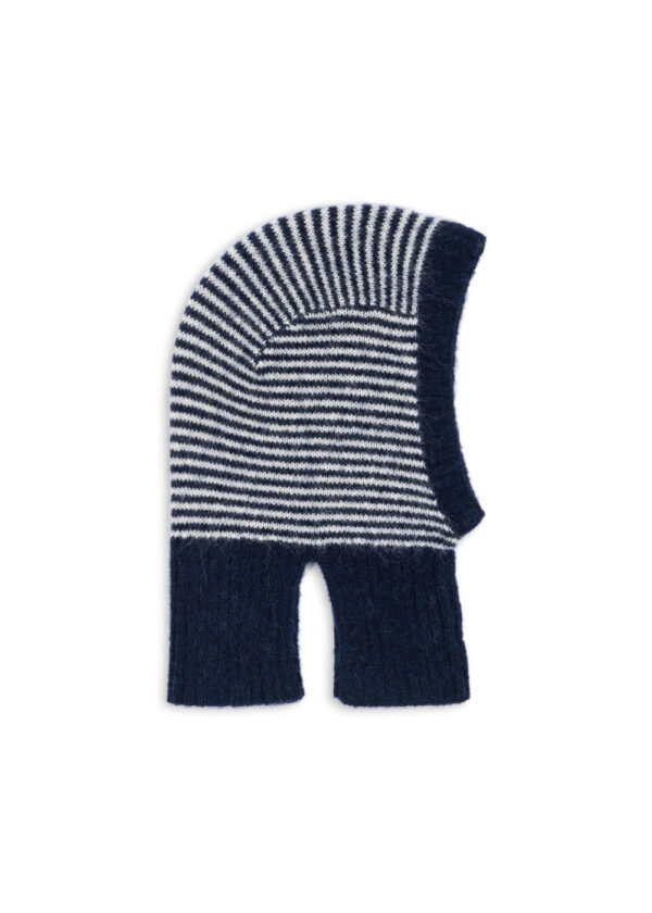 KONGES SLØJD Berle Strick Balaclava "Ensign Blue"