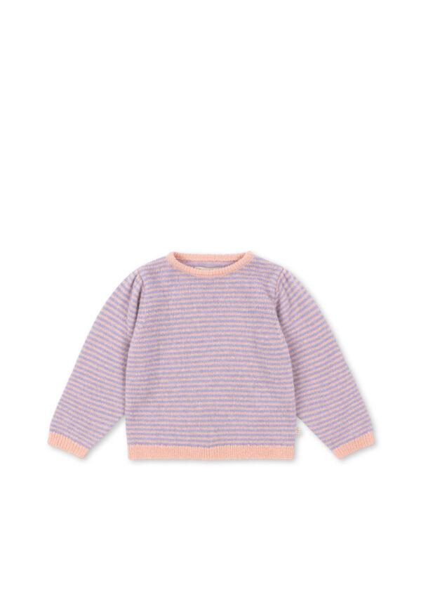KONGES SLØJD Berle Strickpullover "Lila Rosa Delfin"