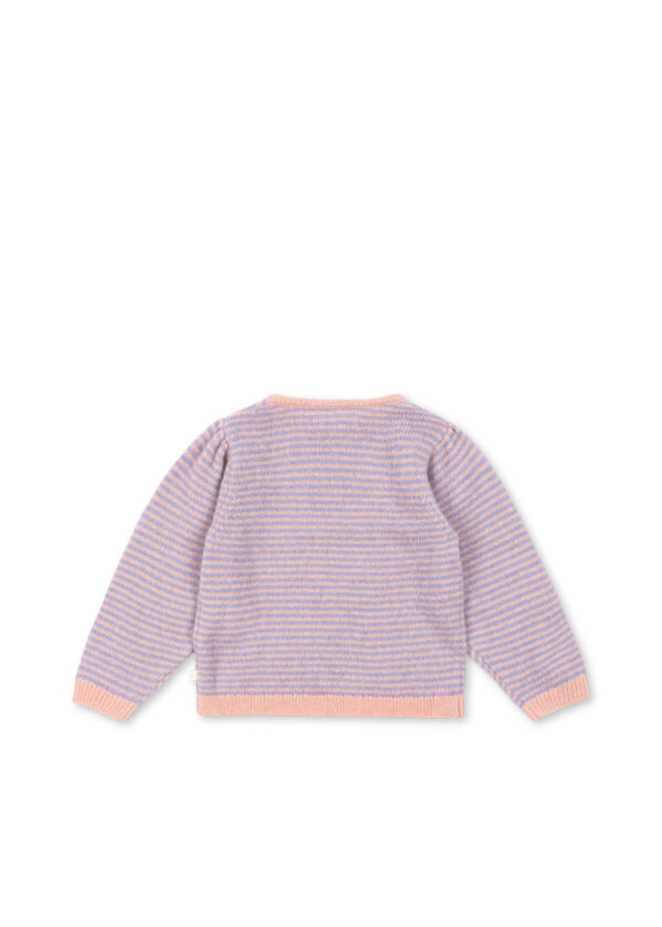 KONGES SLØJD Berle Strickpullover "Lila Rosa Delfin" – Bild 4