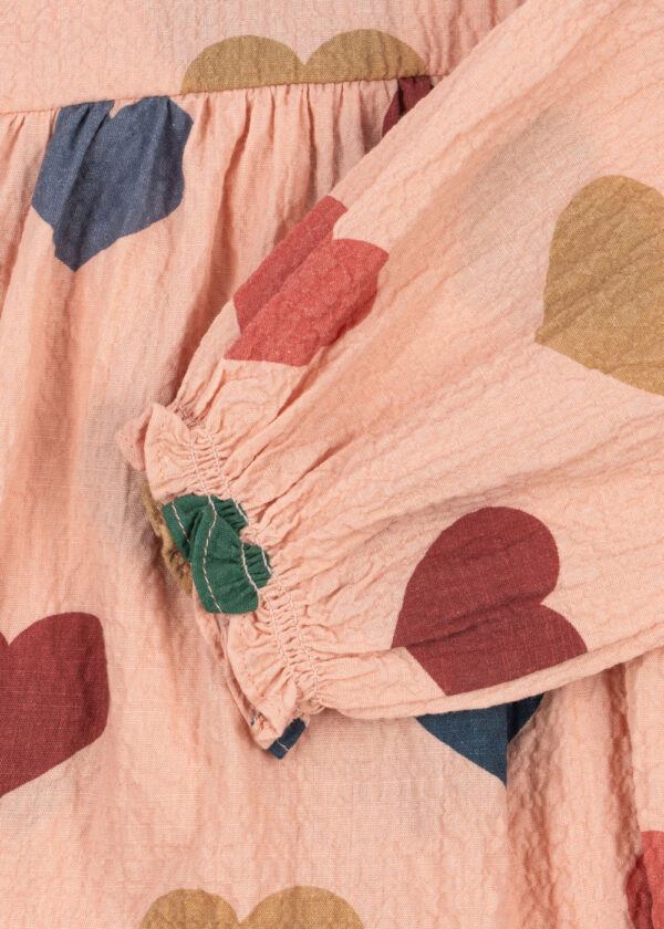 KONGES SLØJD Elin Bodykleid "Coeur Rose Colore" – Bild 4