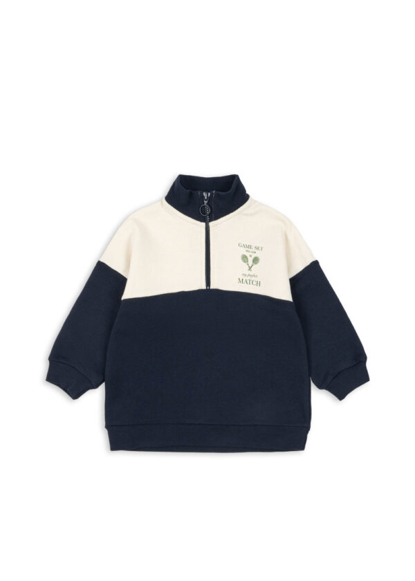 KONGES SLØJD Loupy Lou Zip Pullover "Grand Slam"