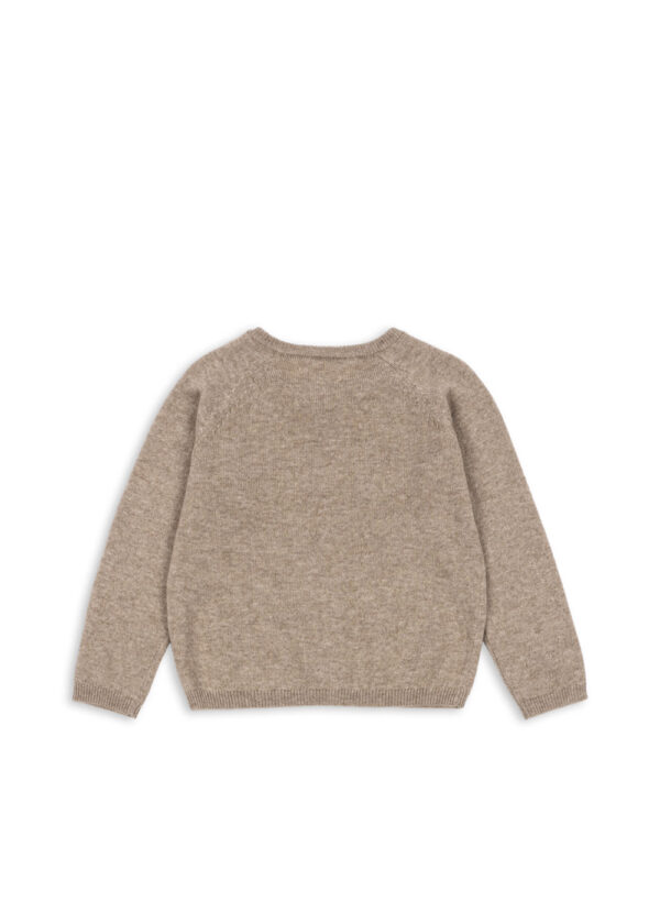 KONGES SLØJD Mattou Strick Cardigan "Light Brown" – Bild 4