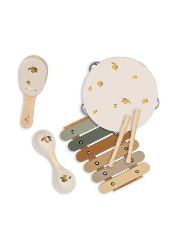 KONGES SLØJD Musikinstrumenten Set "Lemon" – Bild 2