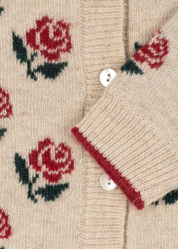 KONGES SLØJD Belou Strickjacke "Rose" – Bild 2