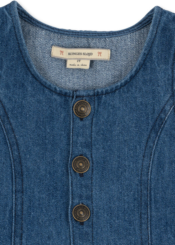 KONGES SLØJD Elba Jeanskleid "Denim Blue" – Bild 4