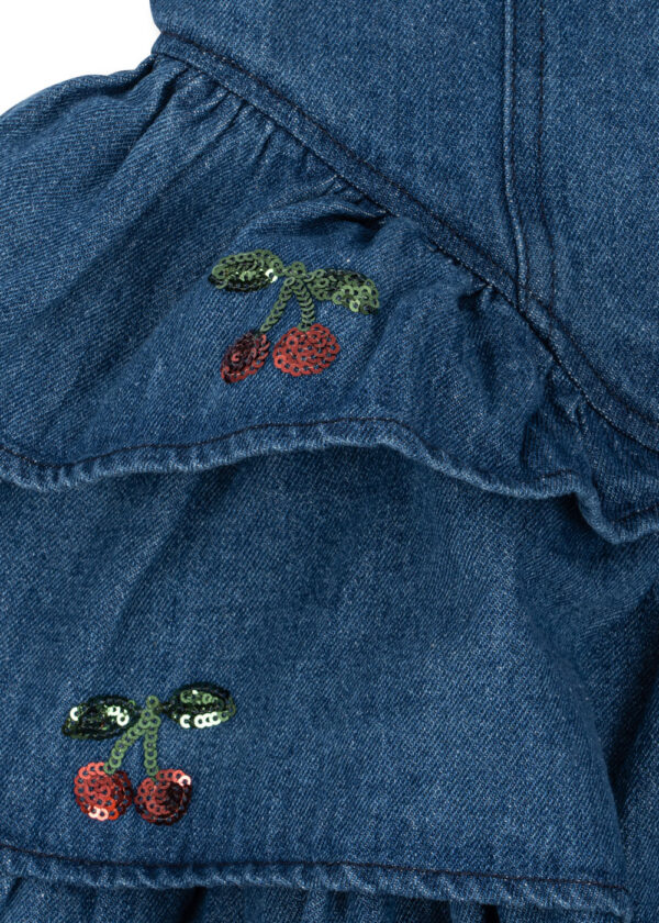 KONGES SLØJD Elba Jeanskleid "Denim Blue" – Bild 3