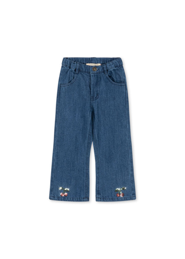 KONGES SLØJD Elba Flare Jeans "Denim Blue"