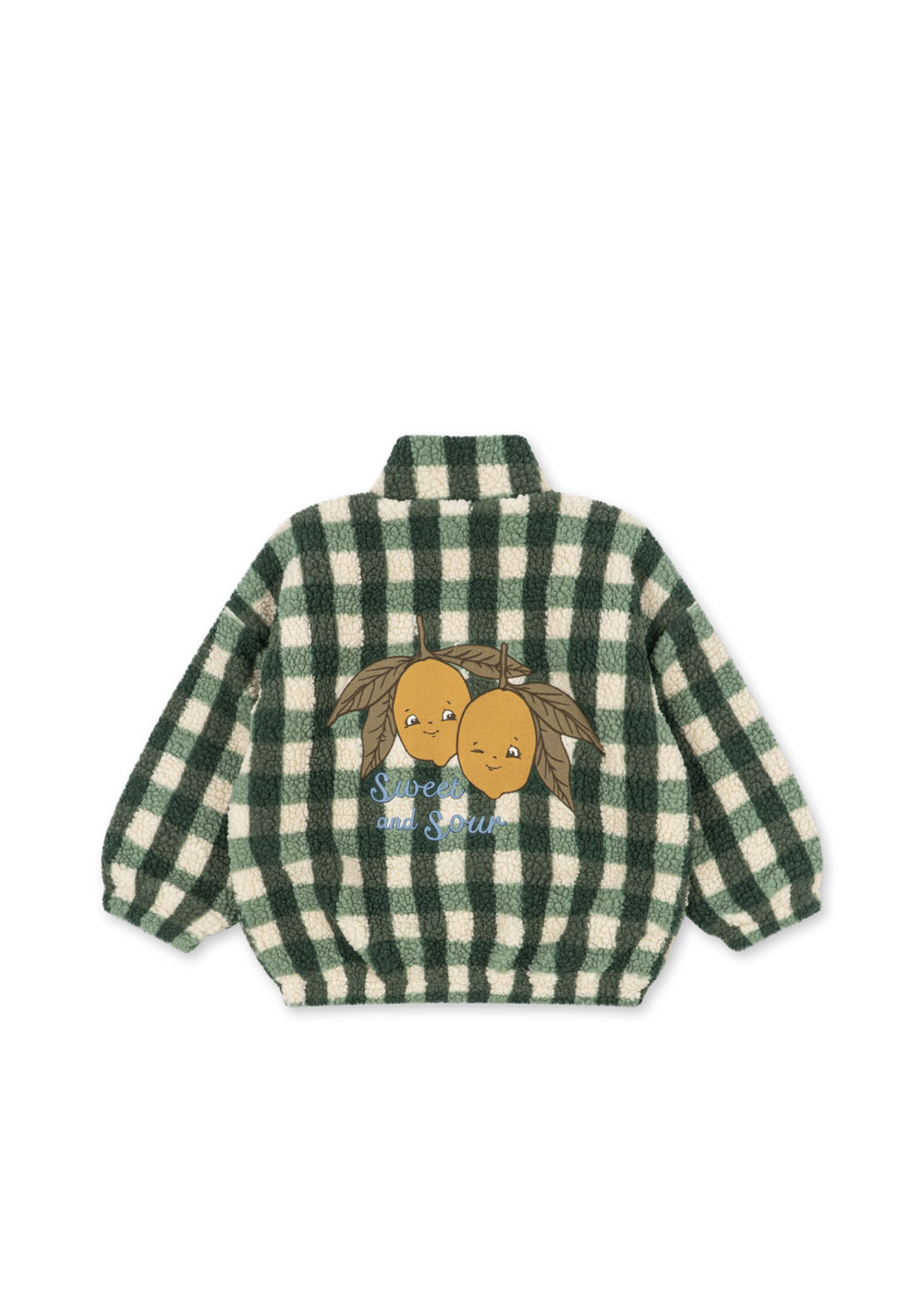 KONGES SLØJD Jody Teddy Jacke "Green Check" – Bild 2