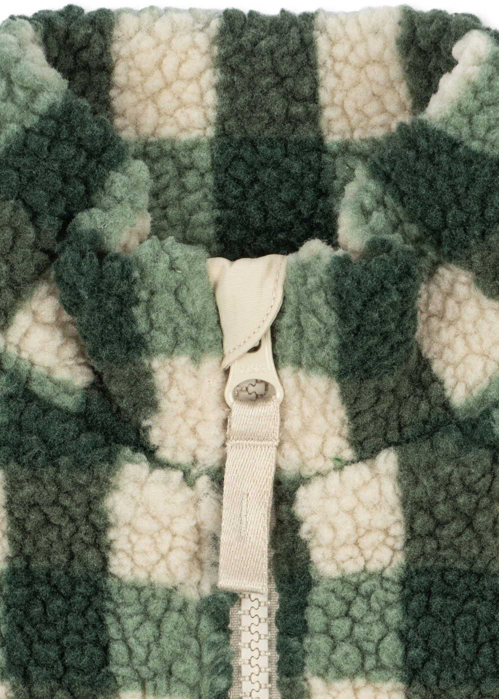 KONGES SLØJD Jody Teddy Jacke "Green Check" – Bild 4