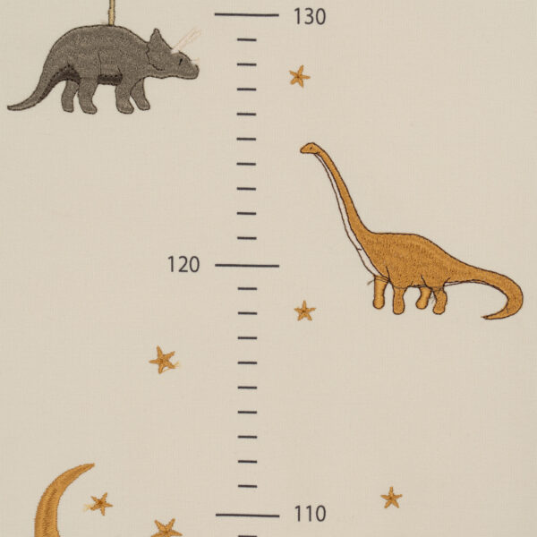 KONGES SLØJD Messlatte aus Baumwolle "Dino" – Bild 3